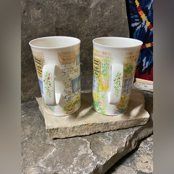 Made in Britain Pair of Fine Bone China Mugs - Picture 5 of 8